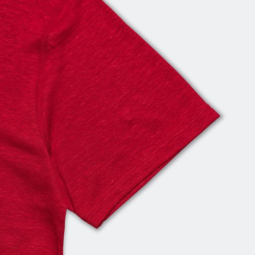 district vision running mens sukha hemp short sleeve t shirt goji red 4