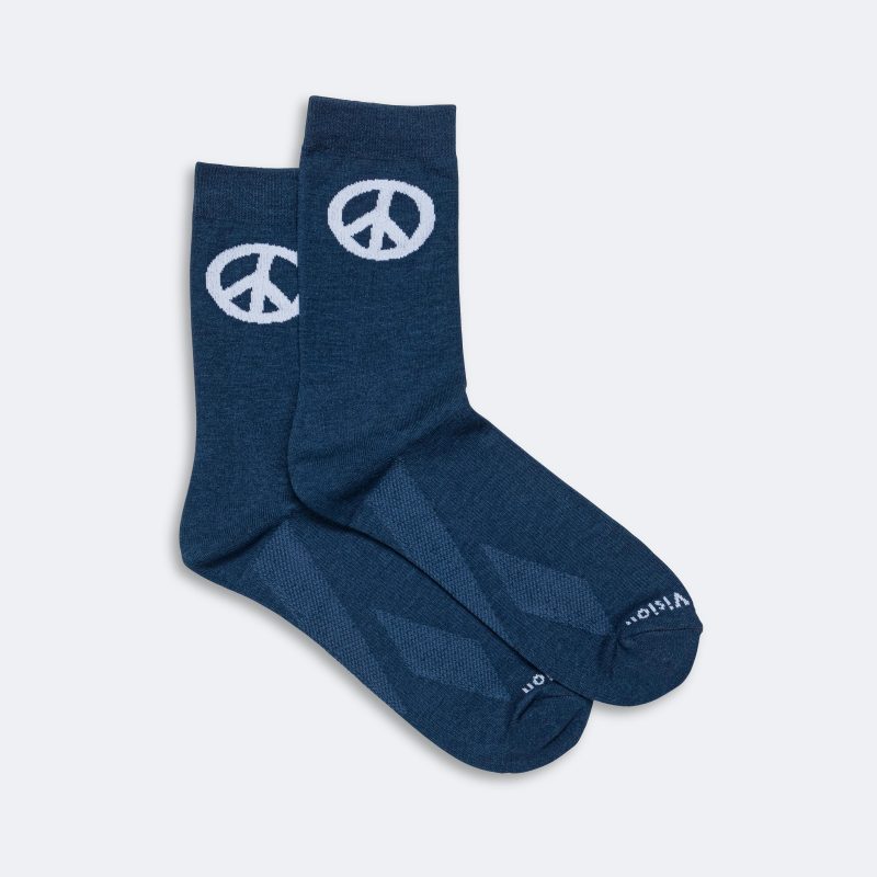 district vision running socks navy 2