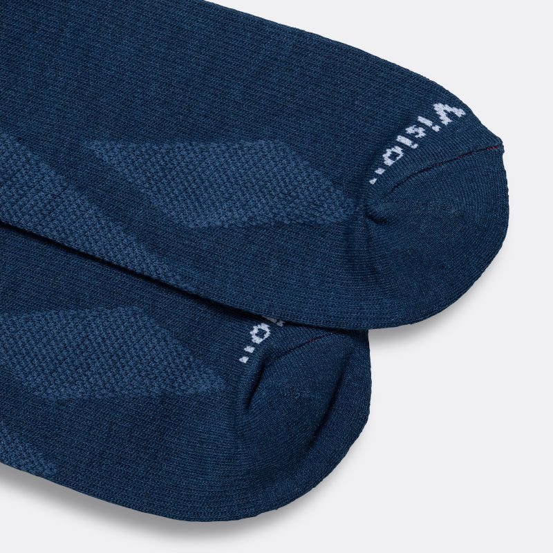 district vision running socks navy 4