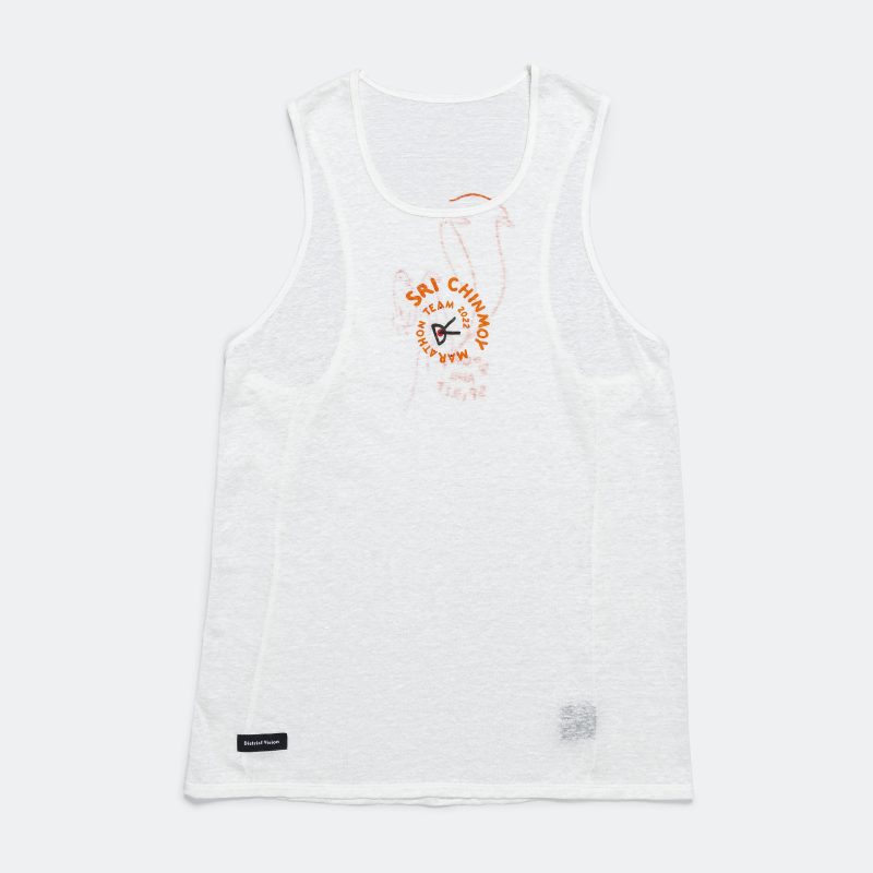 district vision running sukha hemp singlet white 1