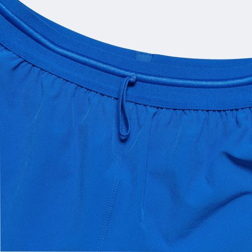 district vision running womens 3 inch split shorts surf blue 3