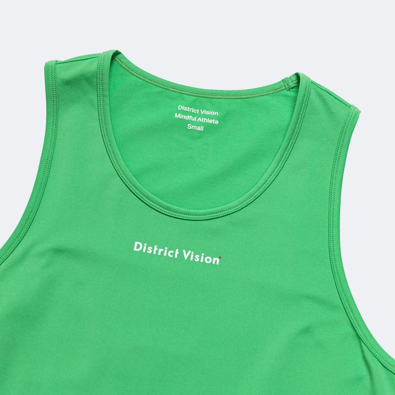 district vision running womens diva singlet algae 3