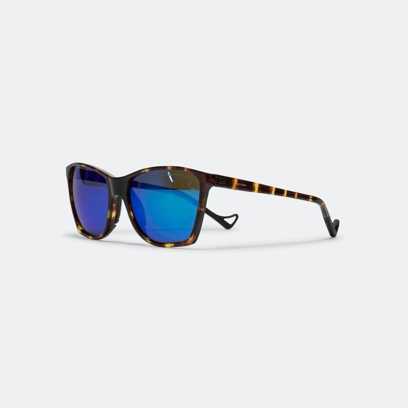 district vision sunglasses keiichi standard tortoise d plus blue mirror 2