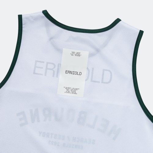 erniold running womens race singlet white 6