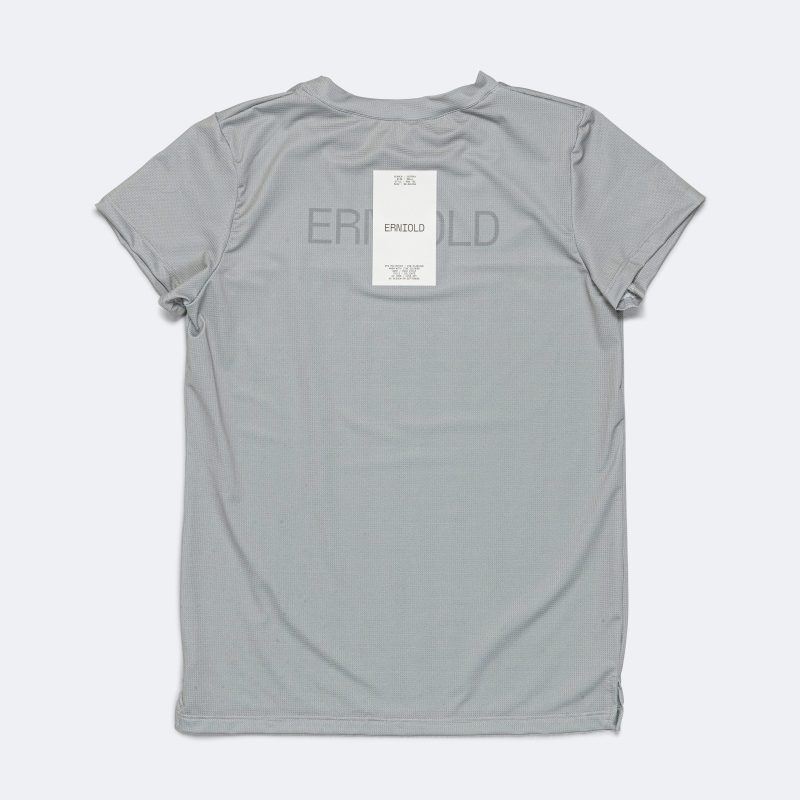 erniold running womens run ss tee fog 2