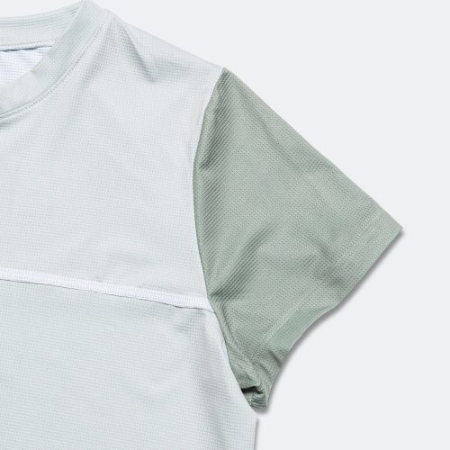 erniold ss24 womens run tee ss light moss 4