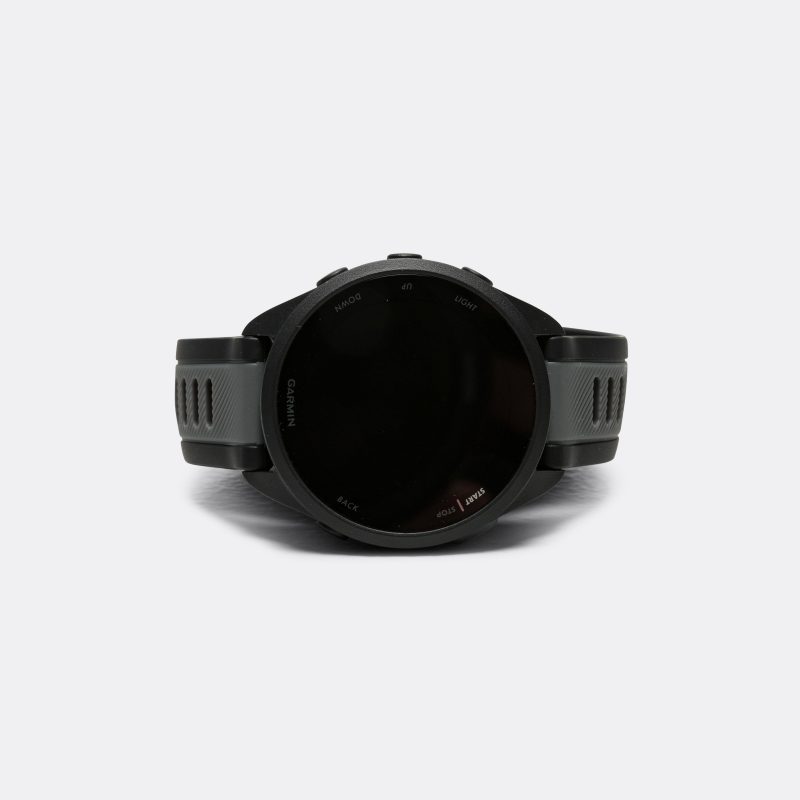 garmin running watches forerunner 165 music black slate grey 1