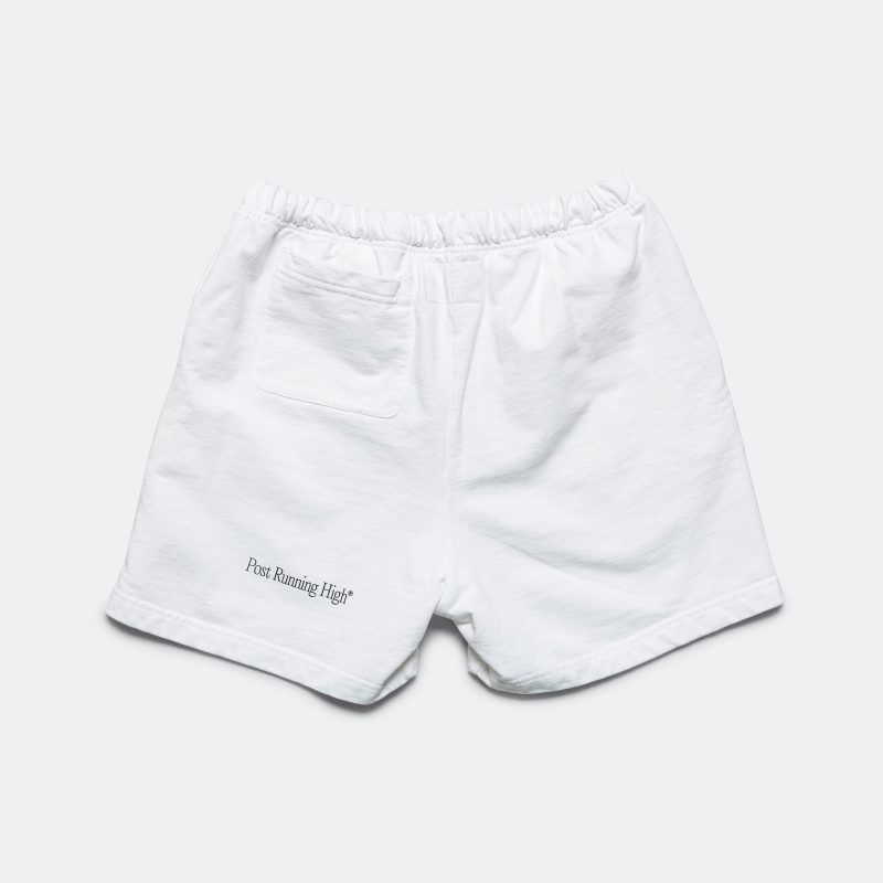 hermanos koumori chicle relaxation shorts white 2