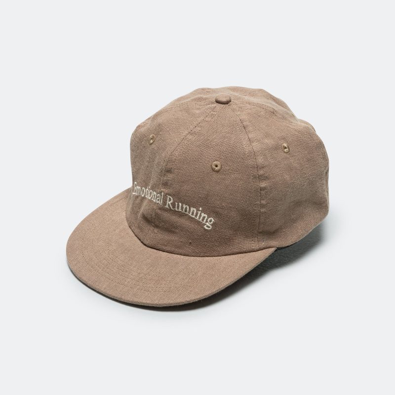 hermanos koumori emotional running cap brown 1