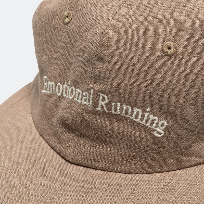 hermanos koumori emotional running cap brown 3