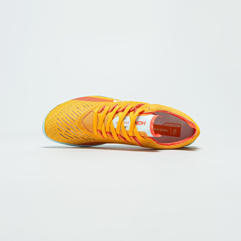 hoka one one cielo x ld radiant yellow camelia 4