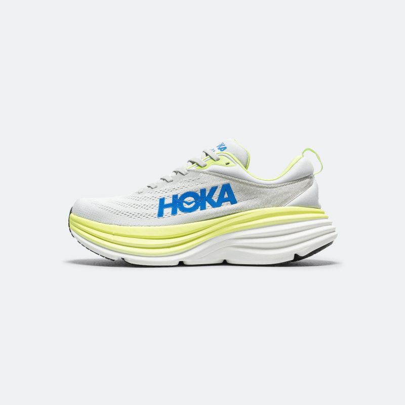 hoka running bondi 8 stardust lettucs 1