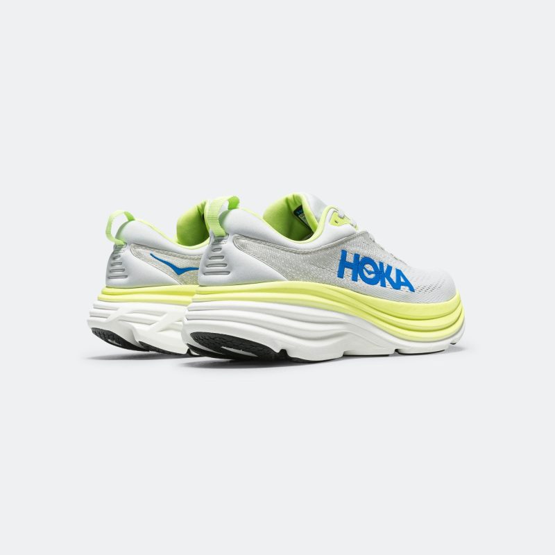 hoka running bondi 8 stardust lettucs 3