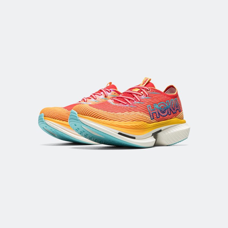 hoka running cielo x1 cerise solar flare 2