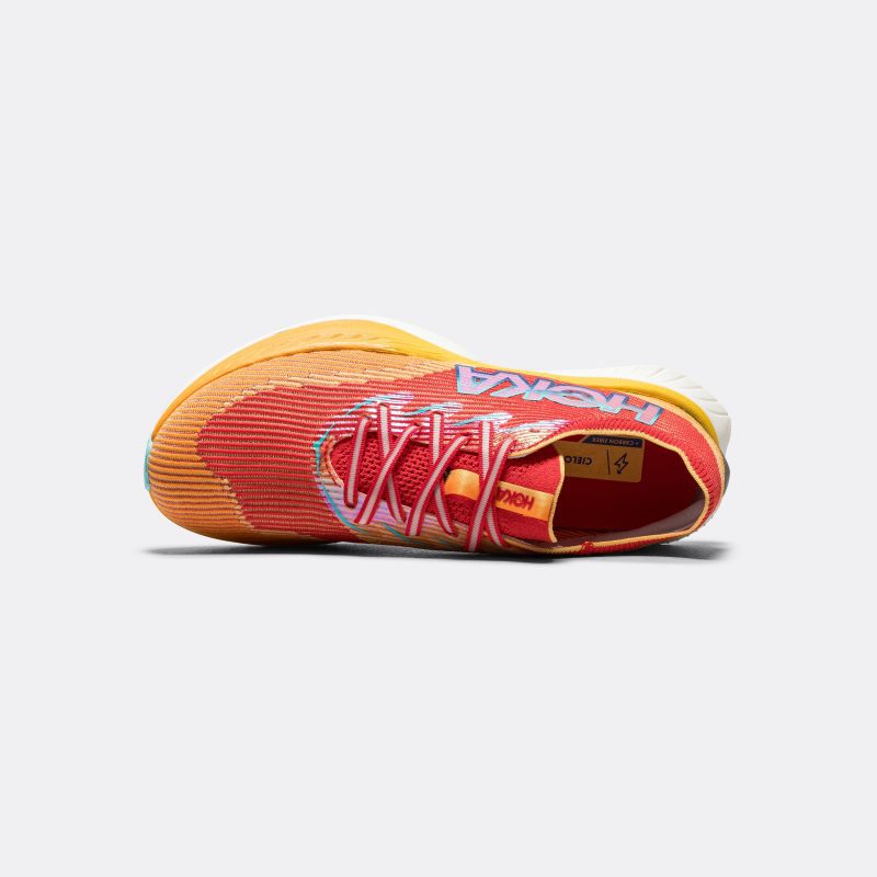 hoka running cielo x1 cerise solar flare 4