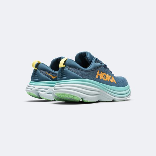 hoka running mens bondi 8 real teal shadow 3