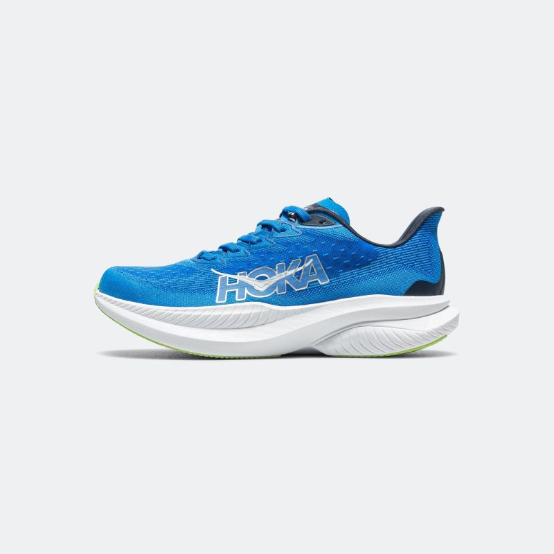 hoka running mens mach 6 electric cobalt varsity navy 1