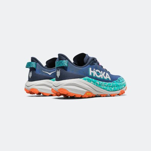 hoka running womens speedgoat 6 varsity navy meteor 3