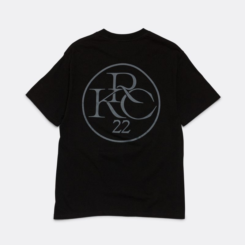 korea town run club krc krcfc tee black 2