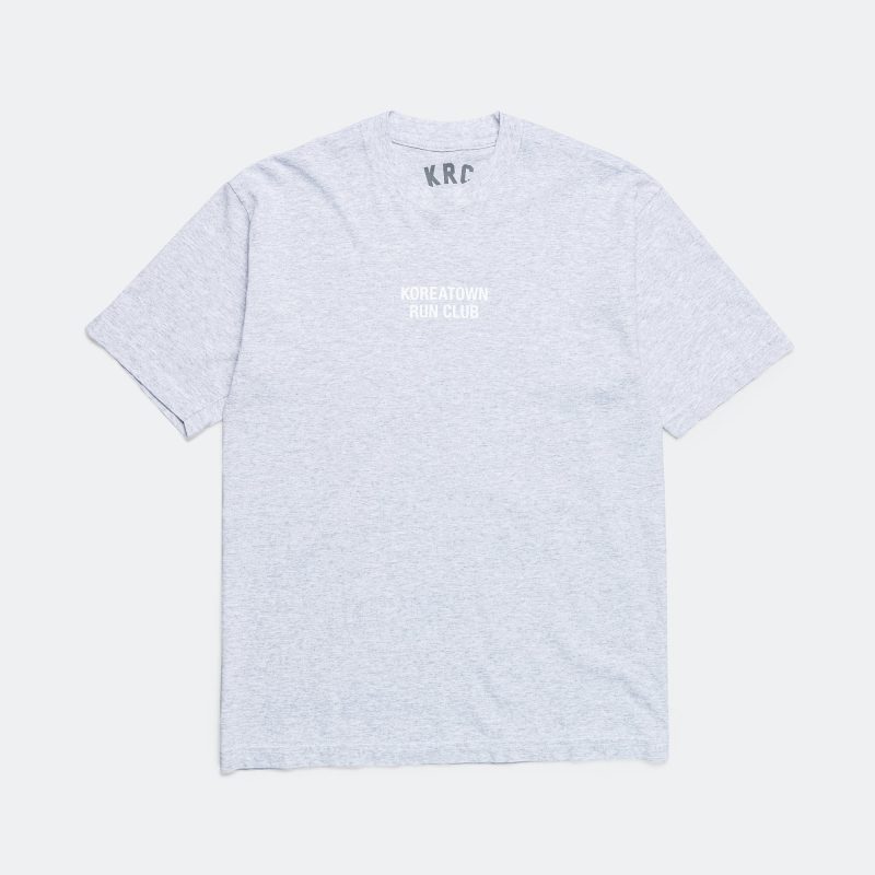 krc koreatown run club krc classic tee ash grey 1