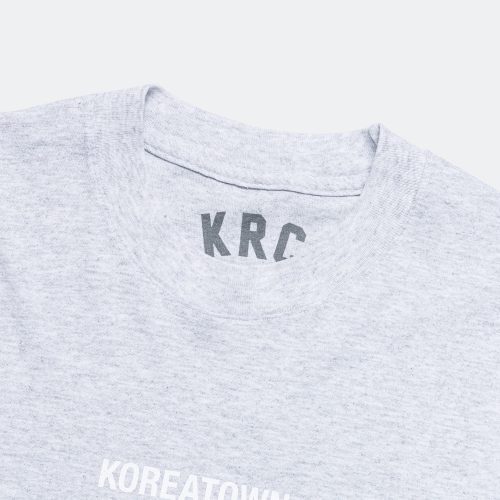 krc koreatown run club krc classic tee ash grey 3