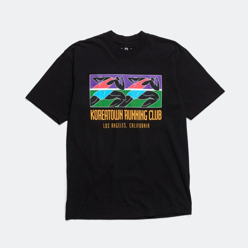 krc koreatown run club lam tee black 1