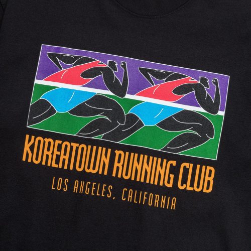 krc koreatown run club lam tee black 3