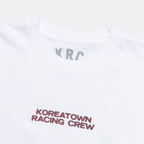 krc koreatown run club race crew tee off white 3