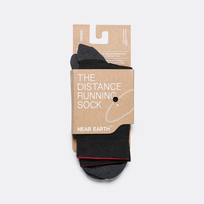 near earth running socks black 1