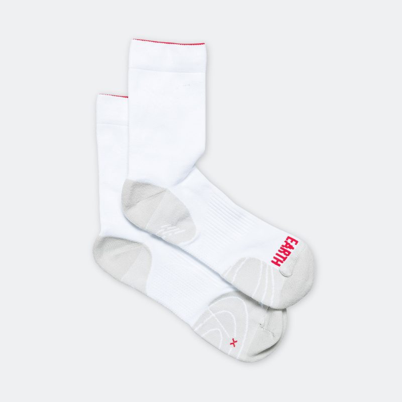 near earth running socks white 2