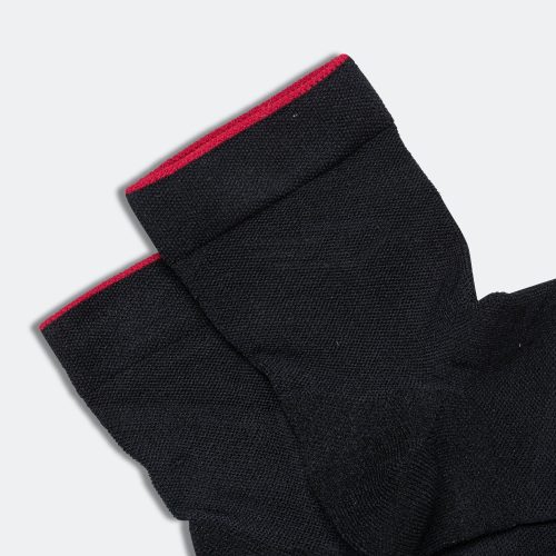 near earth socks crew black 3