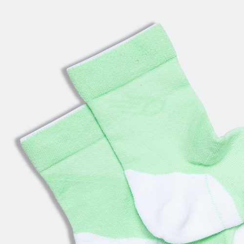 near earth socks crew repurposed green 3