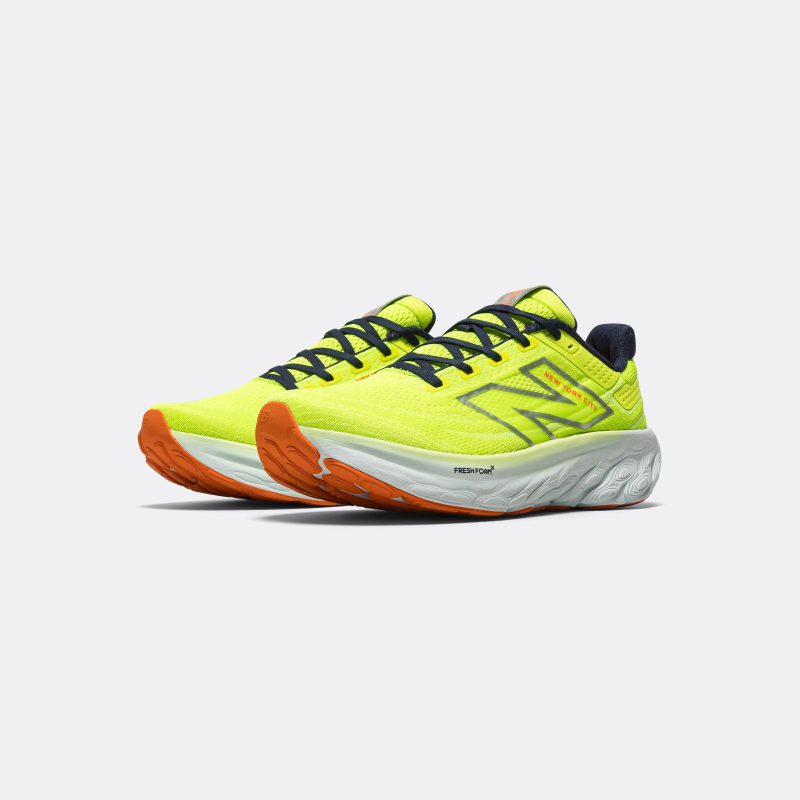 new balance running mens fresh foam 1080v13 nycm neon 2