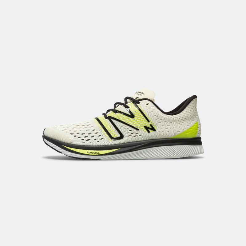 new balance running mens fuelcell supercomp pacer cream yellow 1