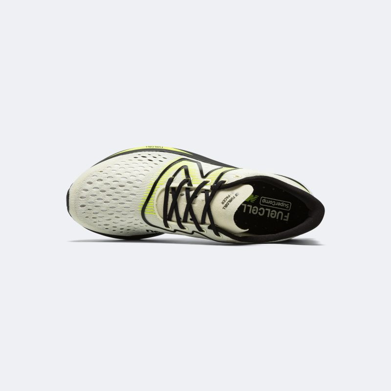 new balance running mens fuelcell supercomp pacer cream yellow 4