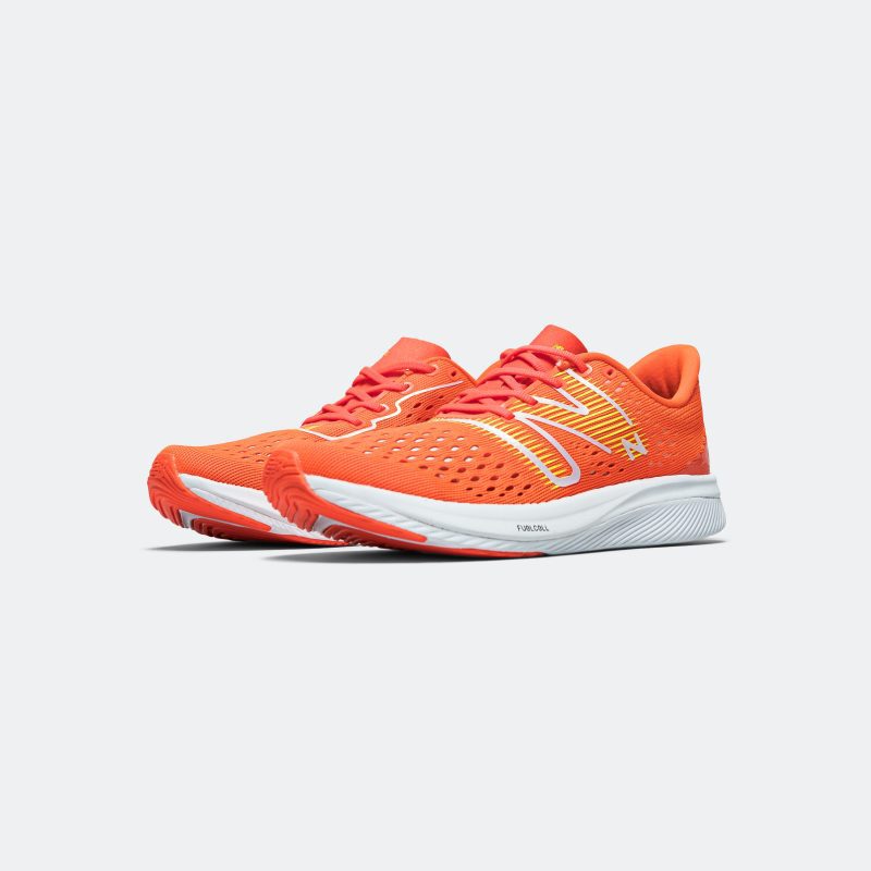 new balance running womens fuelcell supercomp pacer orange 2