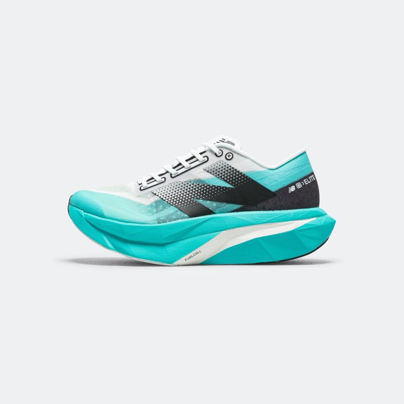 new balance womens fuelcell supercomp elite v4 white teal 1 0fbf9fe7 8fcf 4c06 a0ea e7681f5dab67