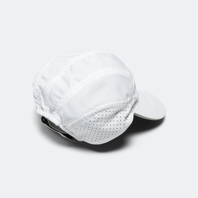 nike running dri fit adv fly cap white anthracite reflective silver 2