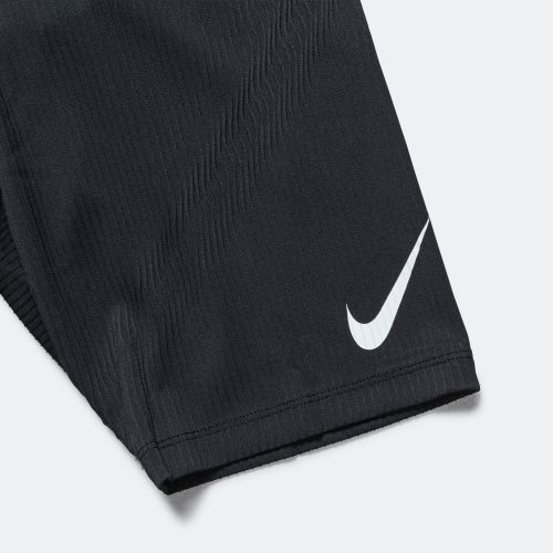 nike running mens aeroswift half tights black white 4