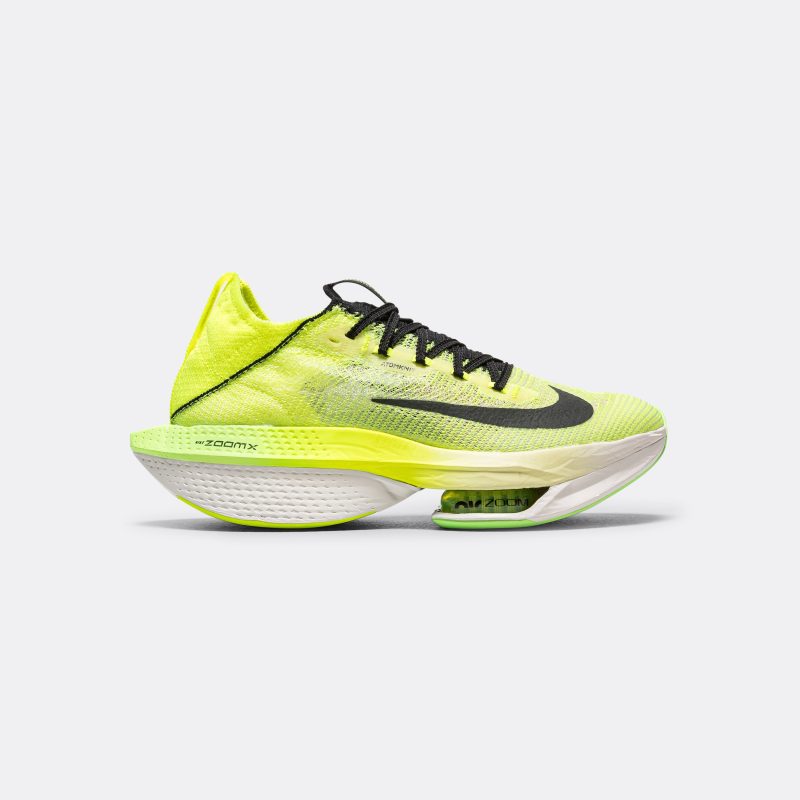 nike running mens air zoom alphafly next 2 fk luminous green black volt lime blast 2