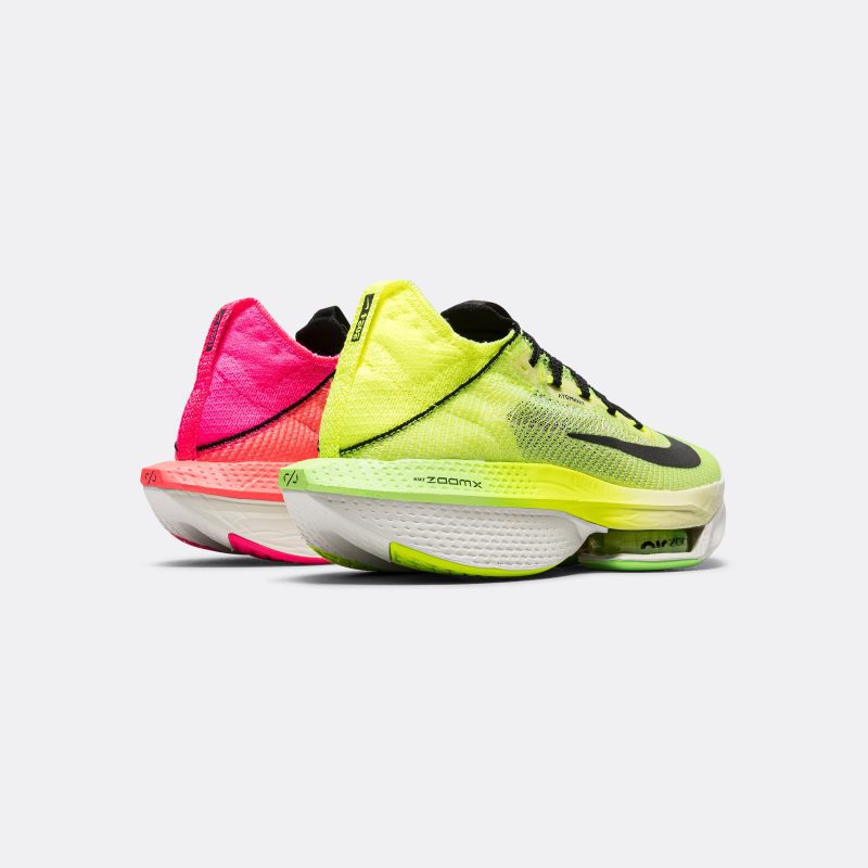 nike running mens air zoom alphafly next 2 fk luminous green black volt lime blast 4