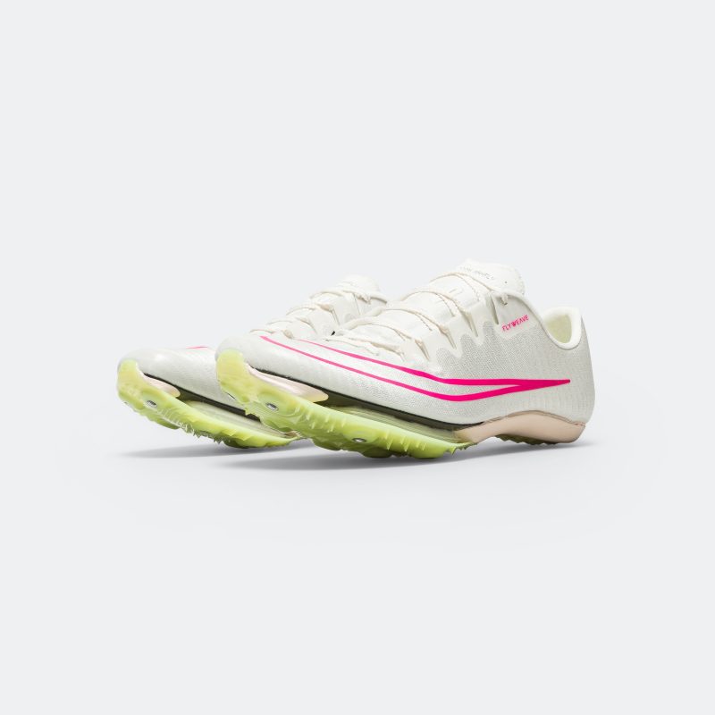 nike running mens air zoom maxfly sail fierce pink light lemon twist 2