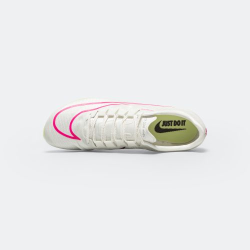 nike running mens air zoom maxfly sail fierce pink light lemon twist 4