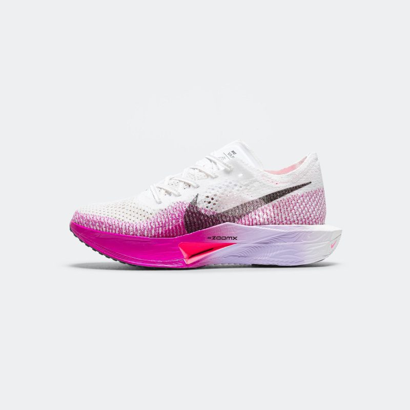 nike running mens and womens zoomx vaporfly next 3 white black vivid purple 1