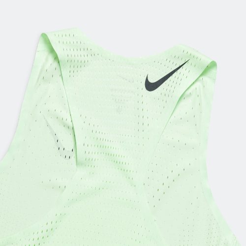 nike running mens dri fit adv aeroswift singlet vapor green black 6