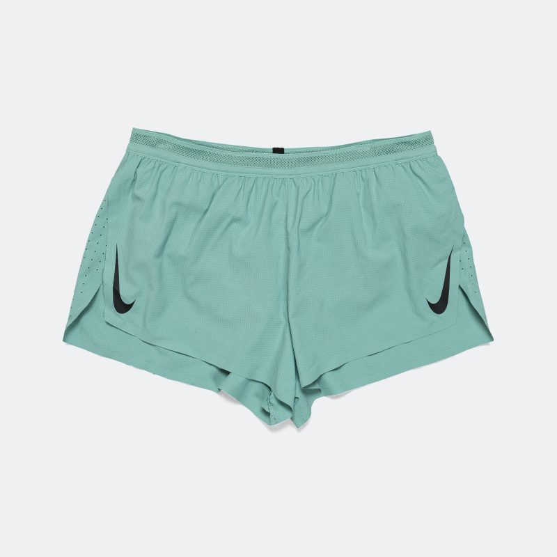 nike running mens dri fit aeroswift 2 inch short mineral 1