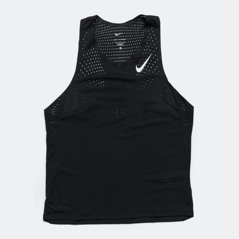 nike running mens dri fit aeroswift singlet black 1