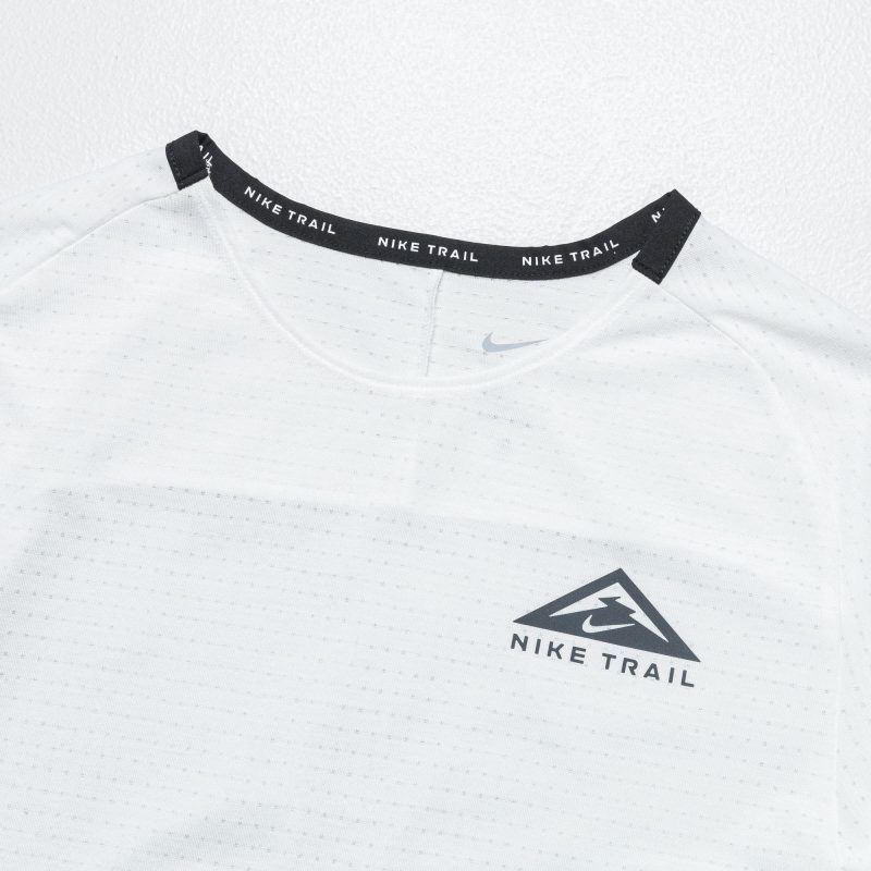 nike running mens dri fit solar chase top summit white black 2