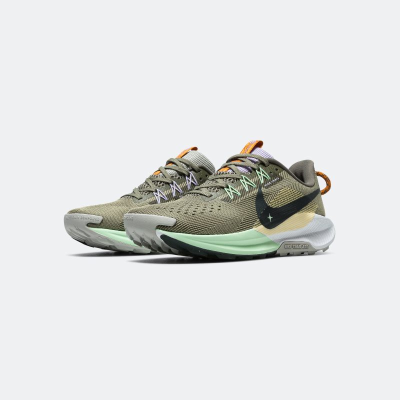 nike running mens react pegasus trail 5 medium olive anthracite neutral olive 2