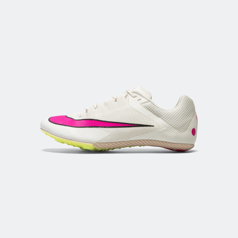 nike running mens zoom rival sprint sail fierce pink light lemon twist 1